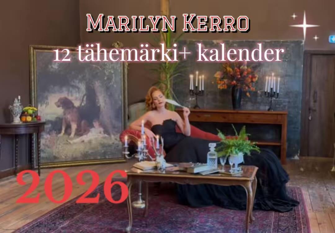 Marilyn Kerro 2026 Calendar